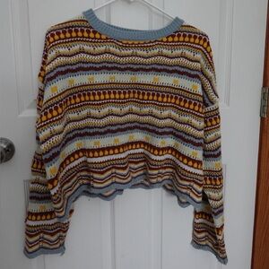 Multicolor Striped Women's Sweater